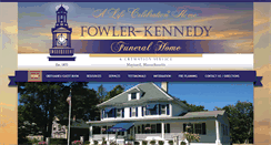 Desktop Screenshot of fowlerkennedyfuneralhome.com